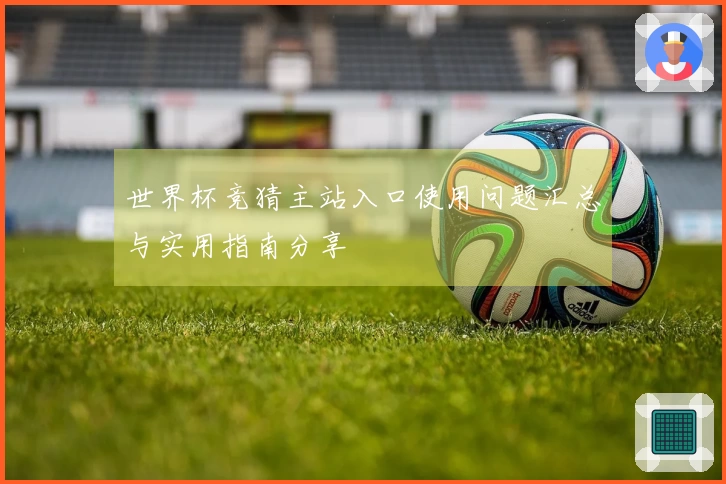 世界杯竞猜主站入口使用问题汇总与实用指南分享