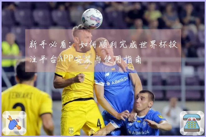 新手必看：如何顺利完成世界杯投注平台APP安装与使用指南